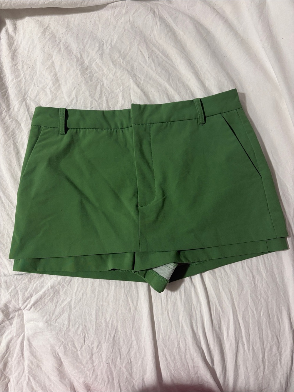 Zara Green Mini Skirt